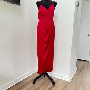 Express Midi Dress with Slit